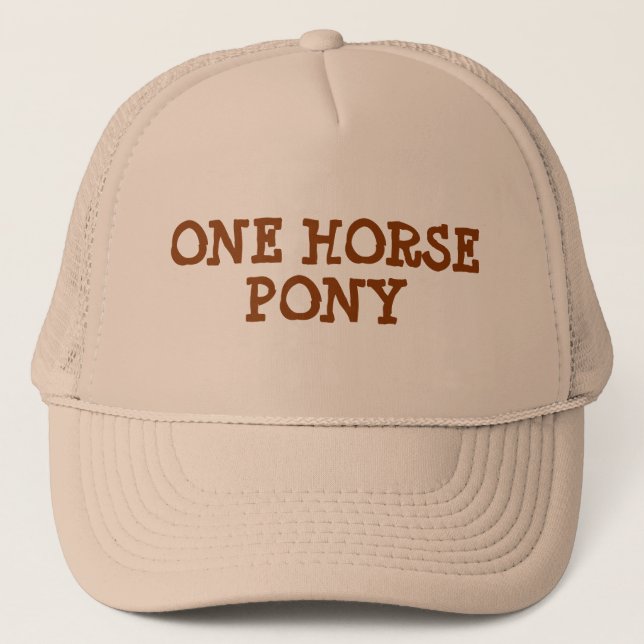 GORRA DE CAMIONERO UNA PONA DE CABALLO (Anverso)