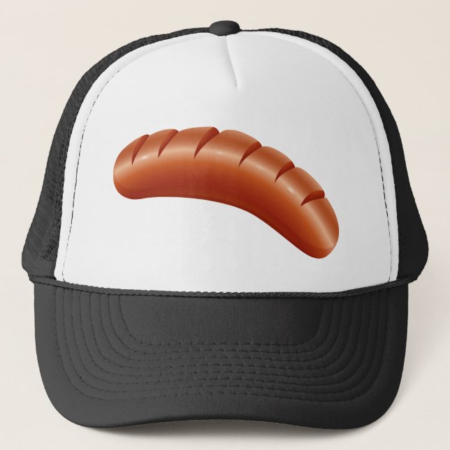 Gorra De Camionero Una salchicha (Anverso)