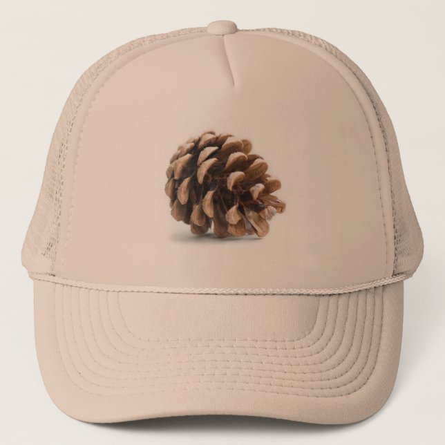 Gorra De Camionero Una sola pinecona (Anverso)
