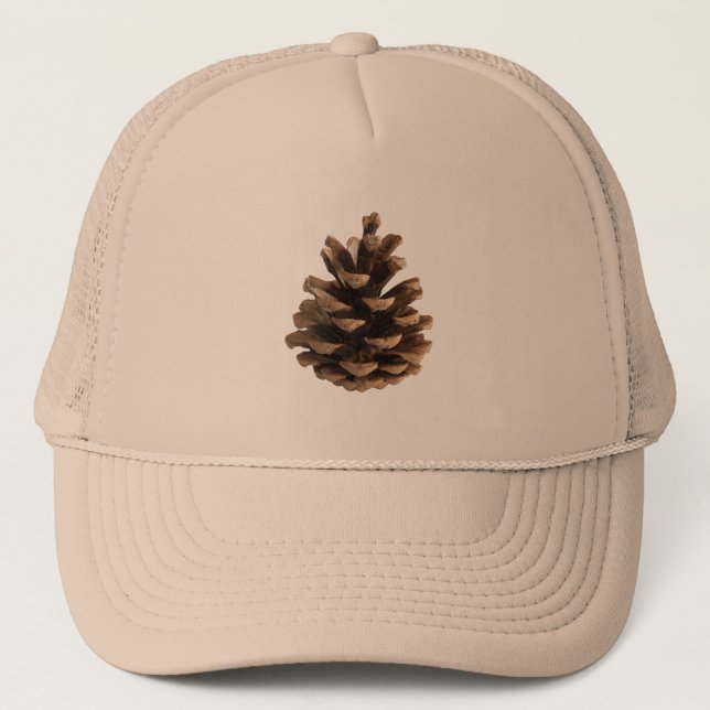Gorra De Camionero Una sola pinecona (Anverso)