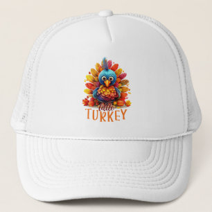 Gorra De Camionero Una Turquía de Acción de Gracias