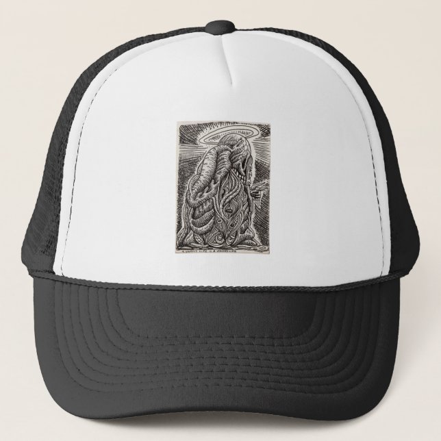 Gorra De Camionero Una vida santa (Anverso)