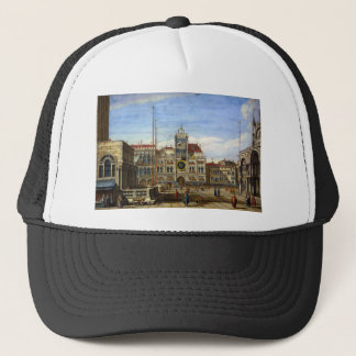 Gorra De Camionero Una vista de tu gran reloj en el lugar de San Marc