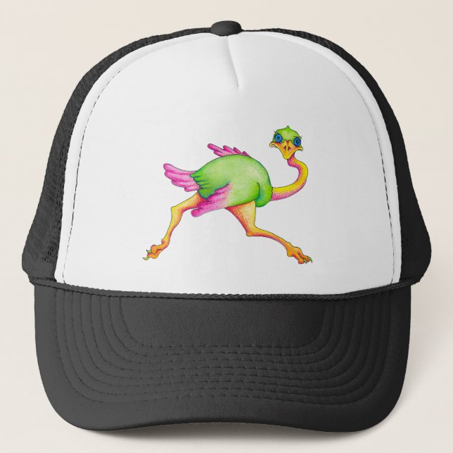Gorra De Camionero Uncommon Ostrich (Anverso)