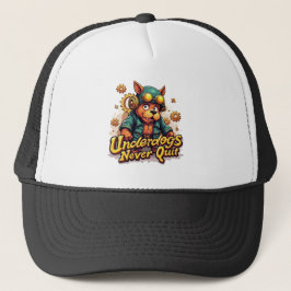 Gorra De Camionero Underdogs Never Quit Cap – Motivational Hat