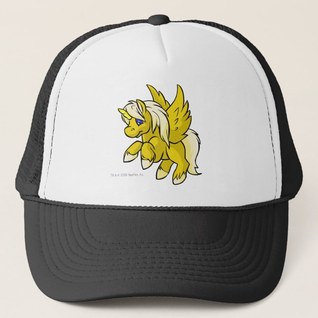Gorra De Camionero Uni amarillo (Anverso)