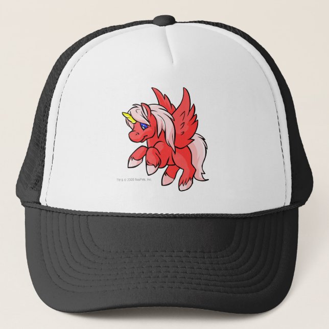 Gorra De Camionero Uni rojo (Anverso)