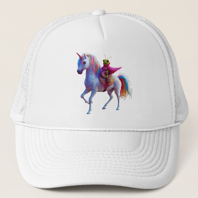 Gorra De Camionero Unicorn Critter  (Anverso)