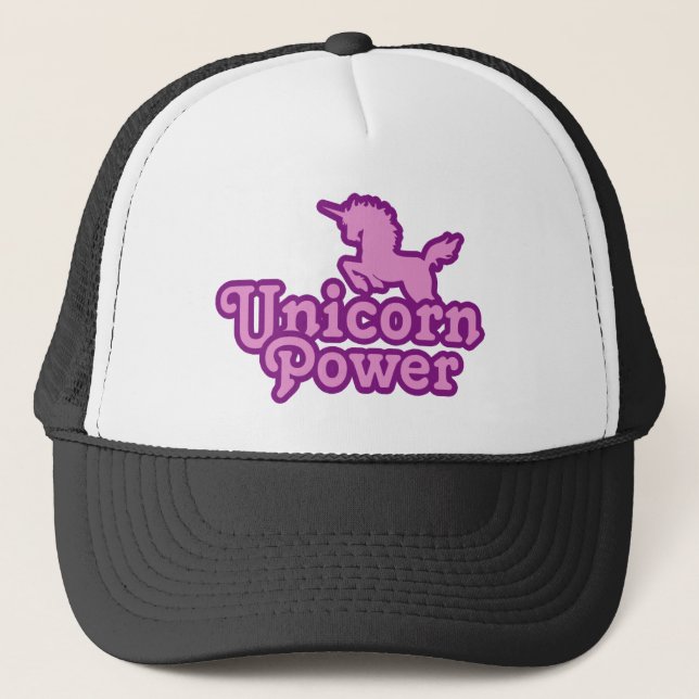 Gorra De Camionero ¡Unicorn Power! (Anverso)