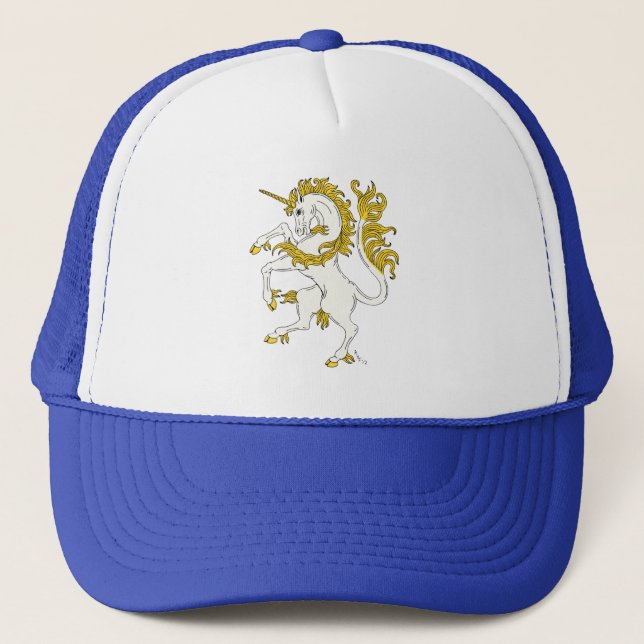 Gorra De Camionero Unicorn Rampant (Anverso)