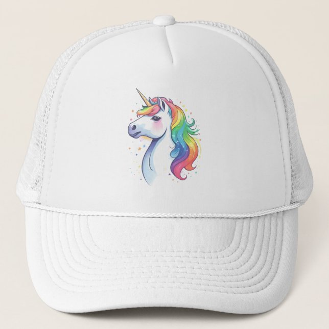 Gorra De Camionero Unicornio (Anverso)