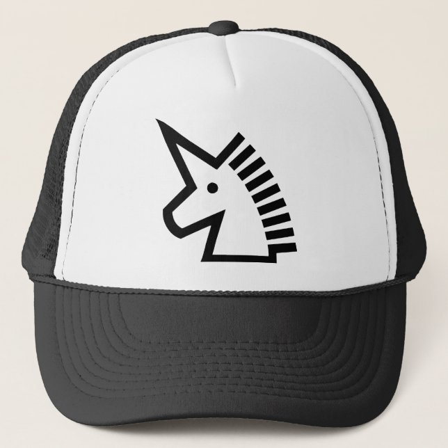 Gorra De Camionero Unicornio (Anverso)