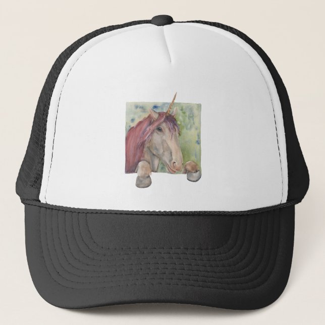 Gorra De Camionero Unicornio (Anverso)
