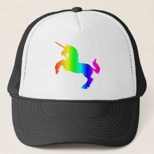 Gorra De Camionero Unicornio del arco iris