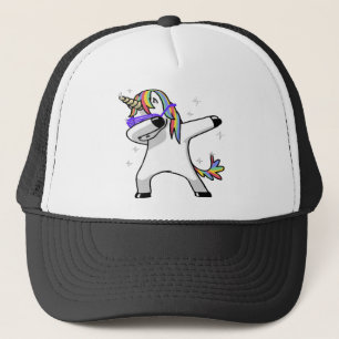 Gorra De Camionero Unicornio que frota