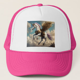 Gorra De Camionero Unicornio Steampunked,