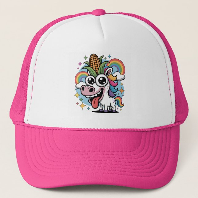 Gorra De Camionero Unicornio único (Anverso)