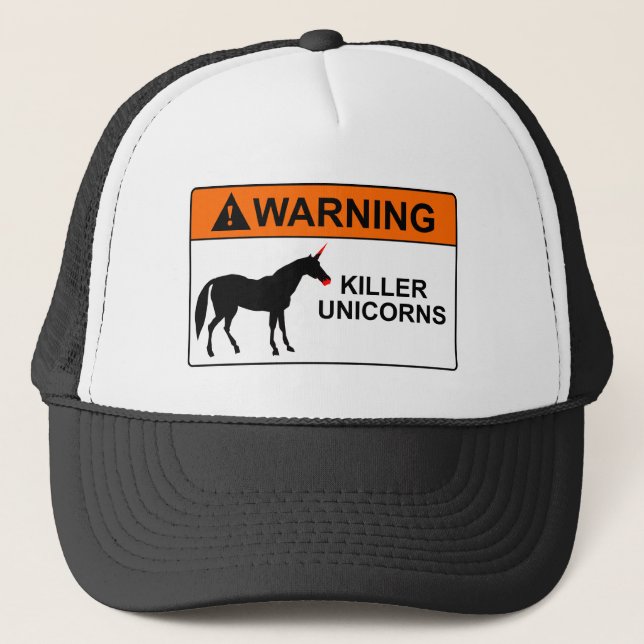 Gorra De Camionero Unicornios del asesino (Anverso)