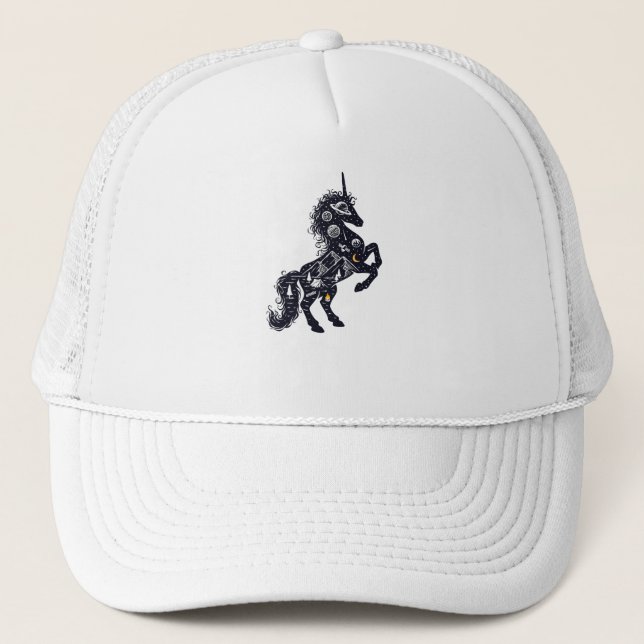 Gorra De Camionero unicornios y el universo (Anverso)