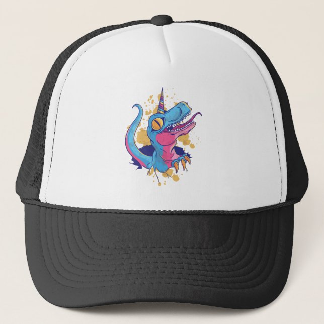 Gorra De Camionero Unicornisauro (Anverso)