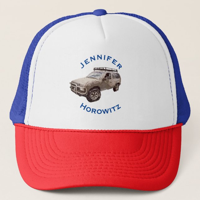 Gorra De Camionero Unidad de cuatro ruedas (Anverso)