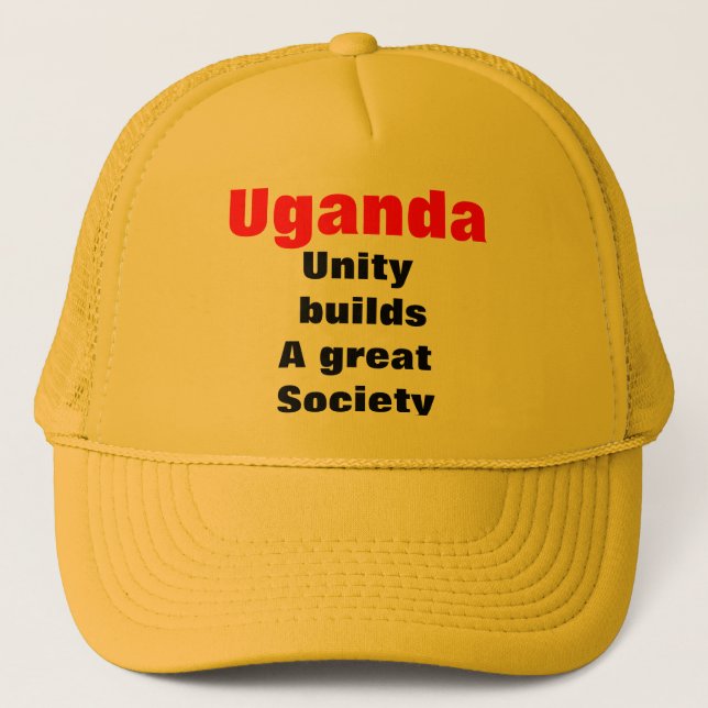 Gorra De Camionero Unidad de Uganda (Anverso)