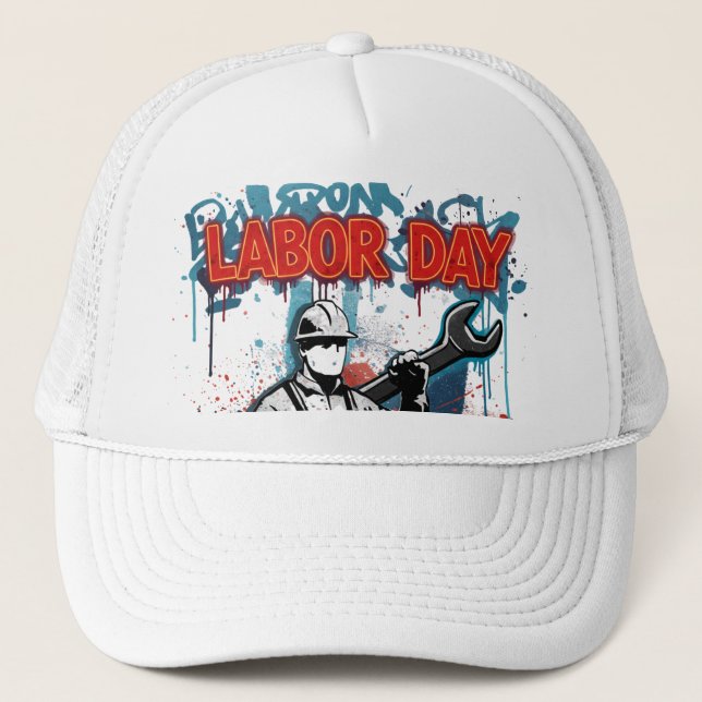 Gorra De Camionero Union Strong – Celebrate Workers with Pride (Anverso)