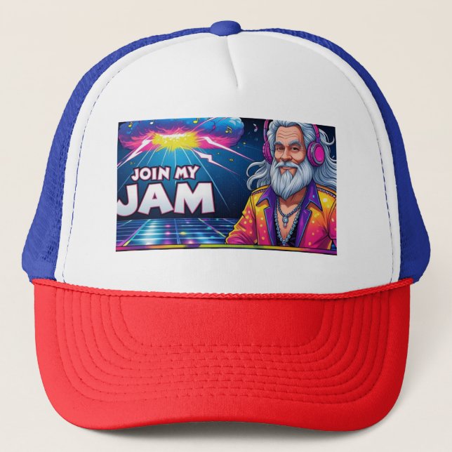 Gorra De Camionero Unirse a mi Jam CAP (Anverso)