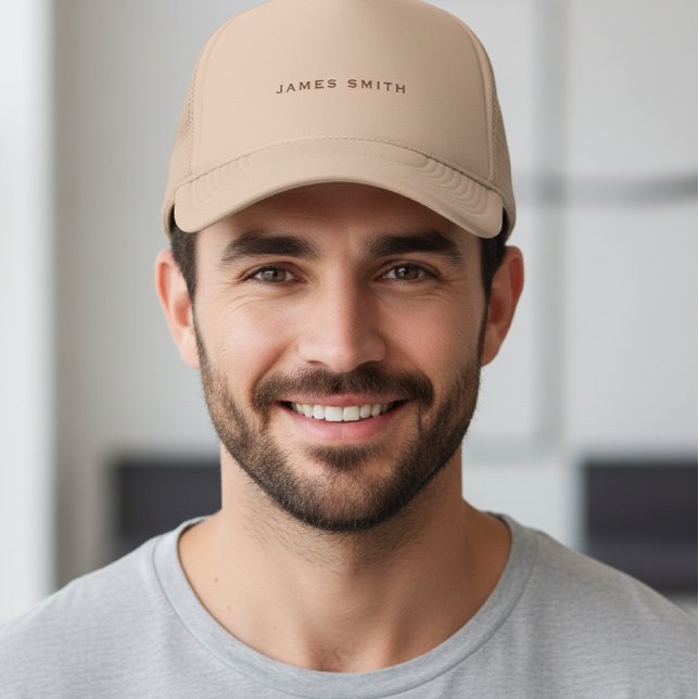 Gorra De Camionero  Unisex Cap Customizable with Name or Phrase (Subido por el creador)
