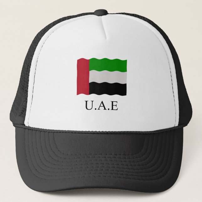 Gorra De Camionero United Arab Emirates Flag (Anverso)