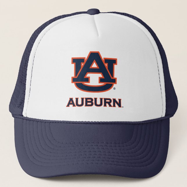 Gorra De Camionero Universidad Auburn | AU Auburn (Anverso)