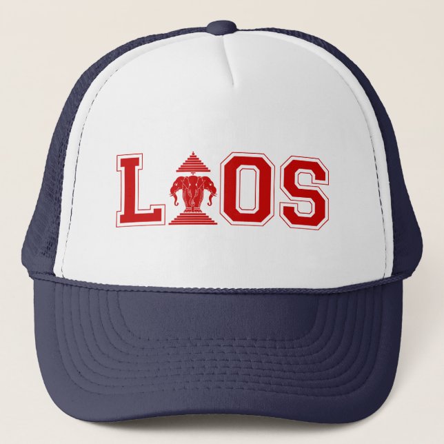 GORRA DE CAMIONERO UNIVERSIDAD DE LAOS (Anverso)