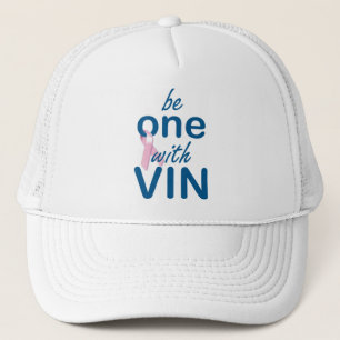 Gorra De Camionero Uno con Vin con la cinta
