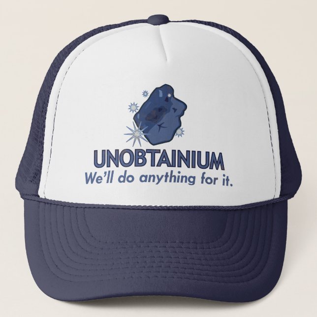 Gorra De Camionero Unobtainium (Anverso)