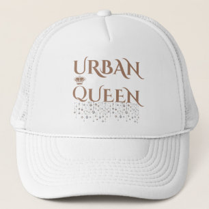 GORRA DE CAMIONERO URBAN GEM GREY NARANJA ESPUMA MUJERES