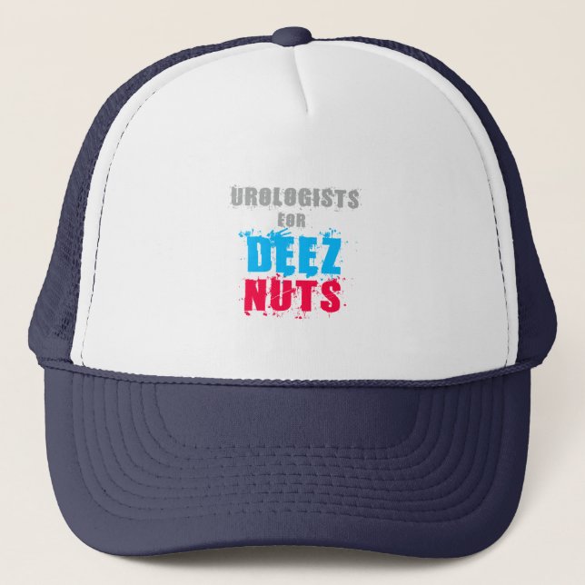 Gorra De Camionero Urologísticos De Deez Nuts (Anverso)