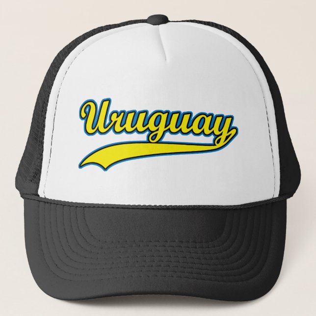 Gorra De Camionero Uruguay retro (Anverso)
