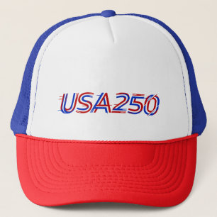 Gorra De Camionero USA 250 Aniversario 1776-2026 Patriótico Americano