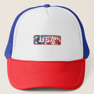 Gorra De Camionero USA Mens