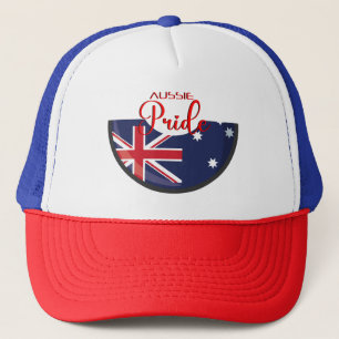 Gorra De Camionero Usa Tu Corazón Bajo: Orgullo Ausí