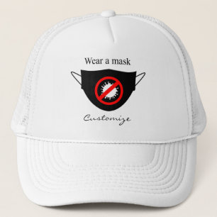 Gorra De Camionero Usa una Máscara Thunder_Cove