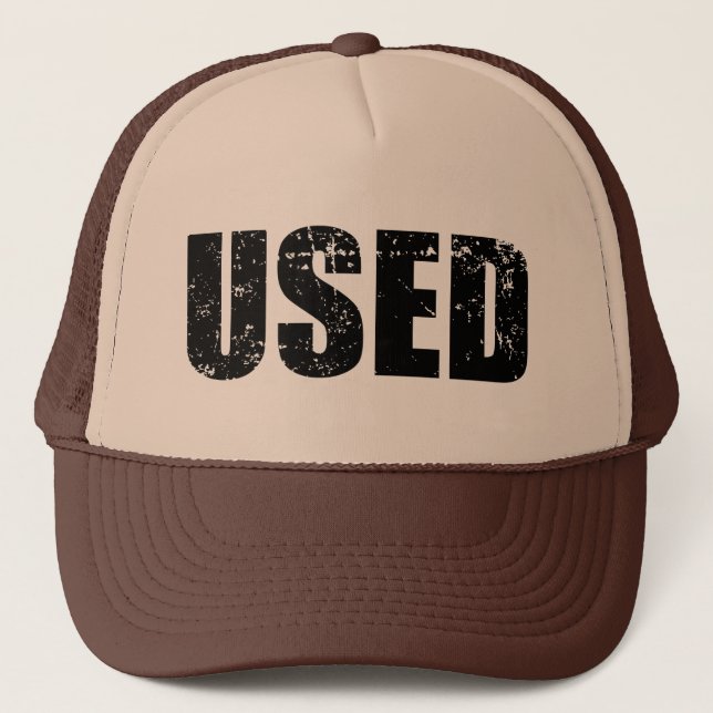GORRA DE CAMIONERO USADO (Anverso)