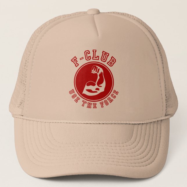 Gorra De Camionero Usar la fuerza (Anverso)