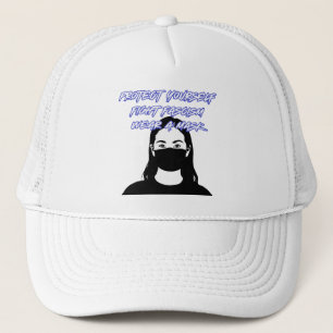 Gorra De Camionero Usar un estilo de graffiti de máscara