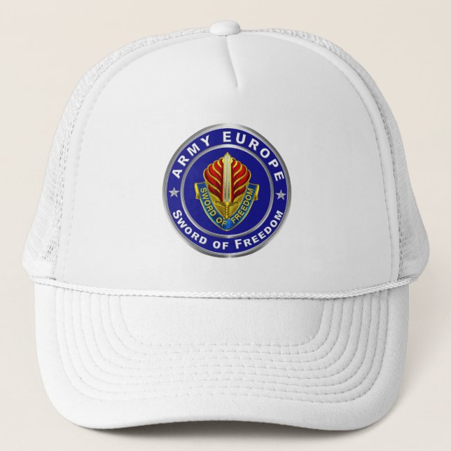 Gorra De Camionero USAREUR Army Europe (Anverso)