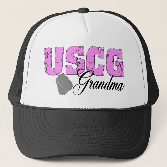 Gorra De Camionero uscg99abuela2 (Anverso)