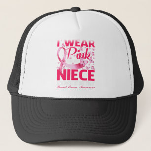 Gorra De Camionero Uso Rosa Para Concienciar A Mi Niña Sobre El Cánce