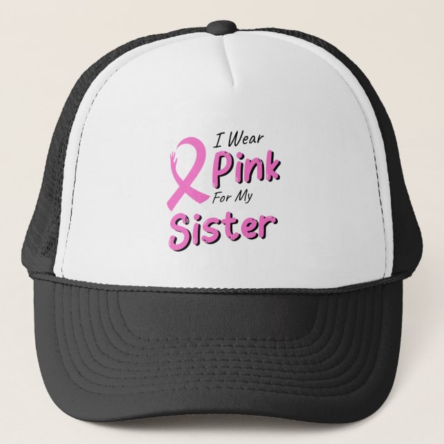 Gorra De Camionero Uso Rosa Para Mi Hermana (Anverso)