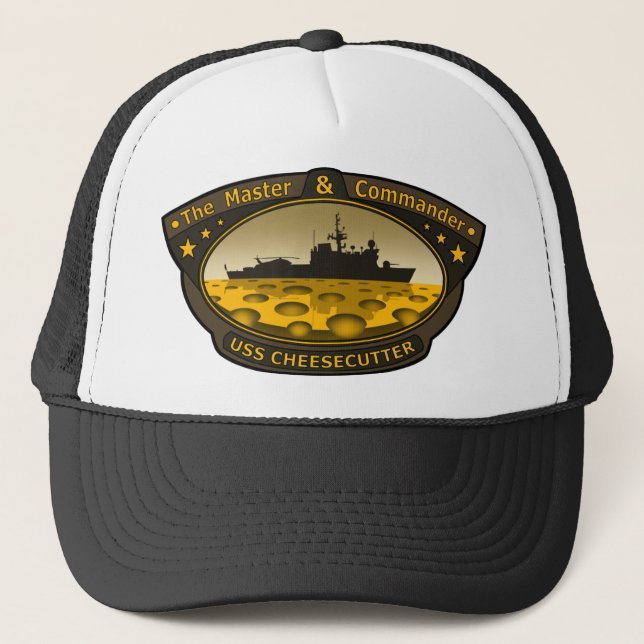 Gorra De Camionero USS Cheesecutter (Anverso)
