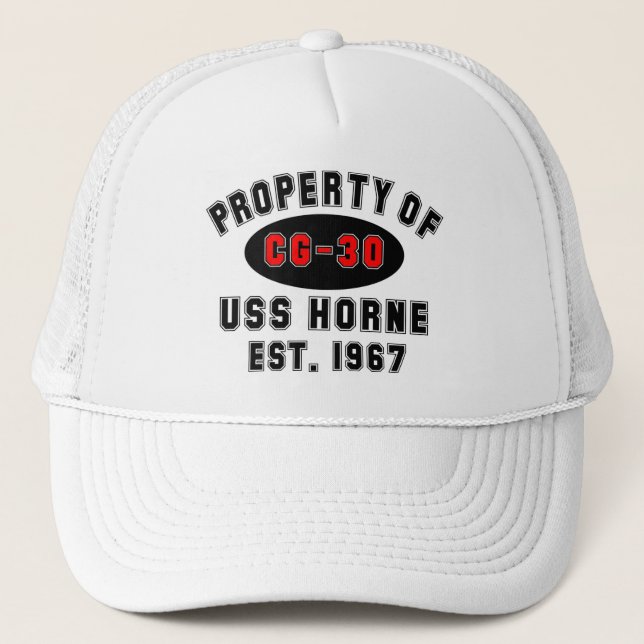 Gorra De Camionero USS Horne (Anverso)